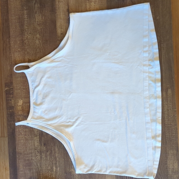 Torrid White High Neck Foxy Crop Cami - Picture 2 of 6